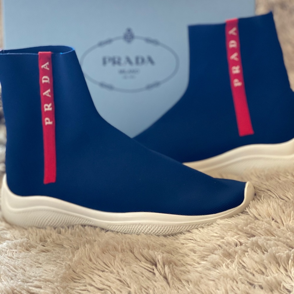 Prada sneaker sock